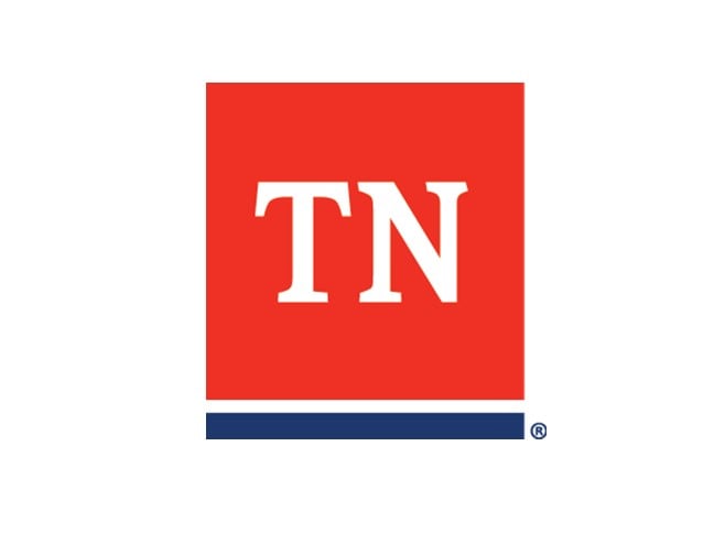 TN logo white background